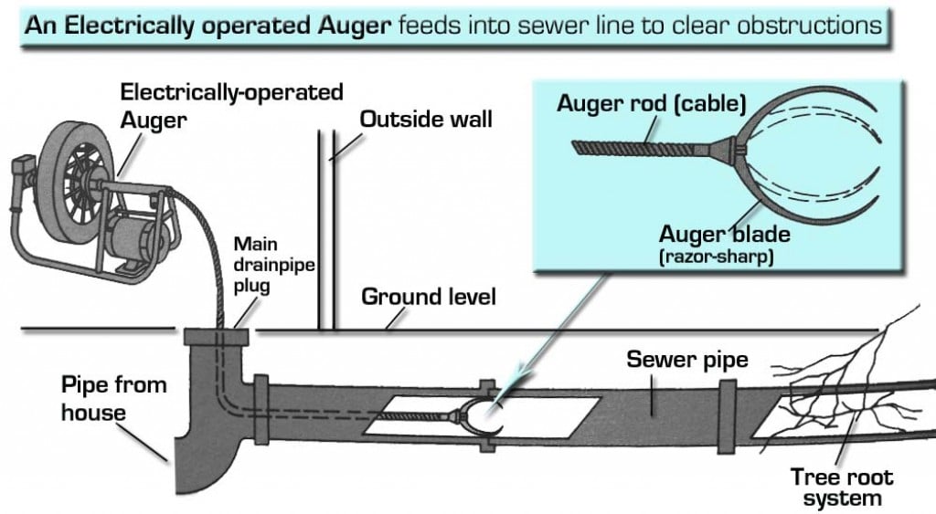 Snake Sewer Line
